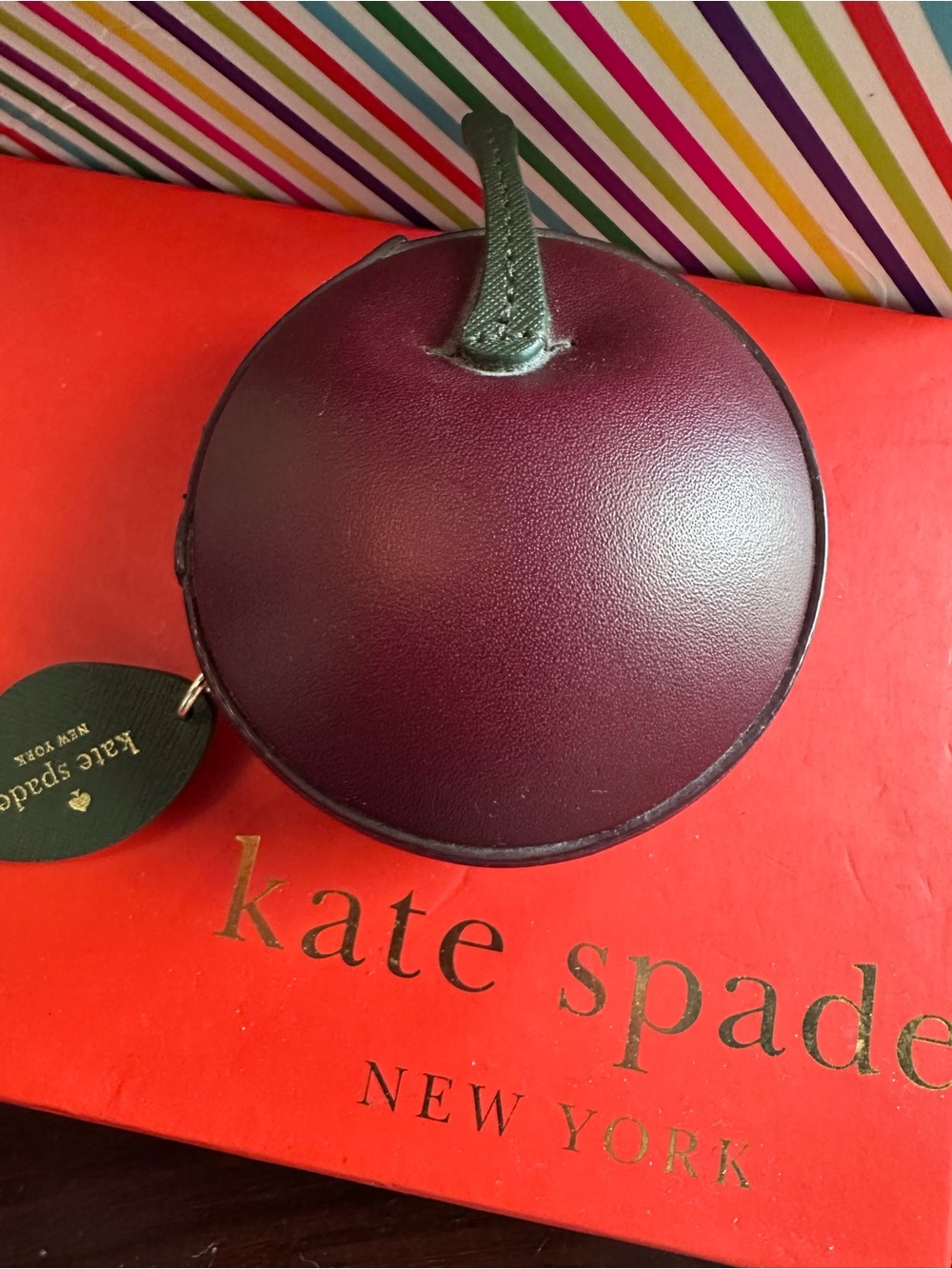 Kate Spade Ma Chérie 3d Cherry Coin
